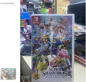 Resim Süper Smash Bros Ultımate Nintendo Switch Oyunu 