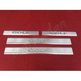 Resim Db Chrome Vw Golf 6 Krom Kapı Eşiği 2009-2012 4 Parça P.Çelik (494311937) 