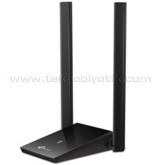 Resim TP-Link Archer T4U Plus AC1300 Mbps Çift Antenli Kablosuz USB Adaptörü 