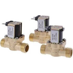 Resim Pazly Dc 12v 24v Ac220v G1/2 Pirinç Solenoid Vana Güneş Enerjili Isıtıcı İçin Ac220v 