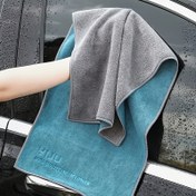 Resim Mikrofiber Araba Temizleme Havlusu, 1 Paket, Ultra Emici, Hızlı Kuruyan, Cam ve İç Detaylar için Çiziksiz Araba Yıkama Havluları 