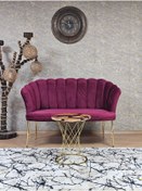 Resim SEVİNÇ MOBİLYA İkili Gold Kaplama Tel Ayak Papatya Çay Seti Koltuk Takımı , Balkon, Salon, Ofis, Cafe Koltuk Takımı 