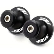 Resim Cloudstore Yamaha Yzf R3 R6 R1 R25 R7 Motorcycle Alüminyum Swingarm Spools Slider M6 Black 