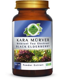 Resim Gökçek Şifa Kara Mürver Toz Ekstresi 100 G 
