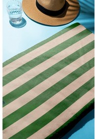 Resim Dijital Baskı Plaj Deniz Havlusu Renkli Çizgi Desenli Peştamal Hvl0082 Renkli 