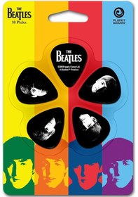 Resim Planet Waves 1cbk4-10b2 Beatles Meet The Beatles Pena Medium 10'lu Paket Beatles Görselli - Klasik - Dengeli 