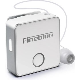 Resim Fineblue F1 Lavalier Bluetooth Kulaklık Beyaz (Yurt Dışından) 