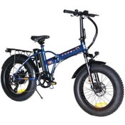 Resim Bisan Corelli Elektrikli Bisiklet Voniq 20 Jant Fat Bike Lacivert BLC 