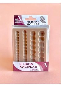 Resim Smarta Silikon Kalıp - Boncuk Bordür 