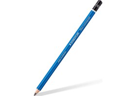 Resim Staedtler 100 G6 Mars Lumograph Kursun Kalem 6'lı Metal Kutuda 8b, 7b, 6b, 4b, 2b, Hb 