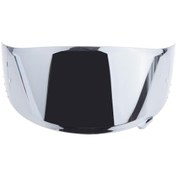 Resim Suntek X14 Motosiklet Kalkan Gözlük Kask Lens Tam Yüz Gümüş 