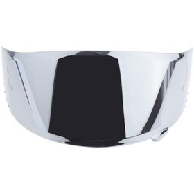 Resim Suntek X14 Motosiklet Kalkan Gözlük Kask Lens Tam Yüz Gümüş 