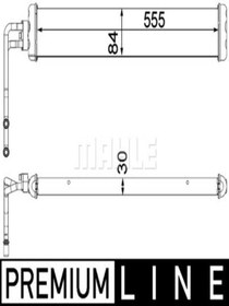 Resim BEHR Mahle Clc99000p (8MO376750-771) Yag Sogutucusu (WM122397) 