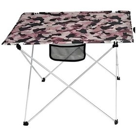Resim Famebag Omuz Askılı Katlanabilir Kamp ve Piknik Masası Kamuflaj Çok Renkli 