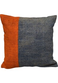 Resim Zehra Abla Halı Yeni El Dokuma Patchwork Kırkyama Dekoratif Kilim Kırlent Yastık Kılıfı 6454 Çok Renkli 