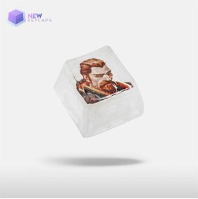 Resim New Keycaps Valorant Breach Esc Mekanik Klavye Tuşu Artisan Keycaps 