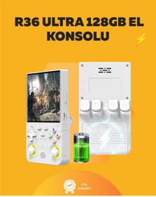 Resim Toptan Bulurum 128GB Dahili Hafızalı R36 Ultra – 4” IPS Ekran, Retro Konsol, 30.000+ Oyun Yüklü 