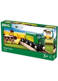 Resim Brio 33404 Çiftlik Tren Seti - Farm Train Set 