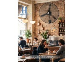 Resim Harlem 26 Inç Sanayi Tipi Kumandalı Vantilatör 65 cm 