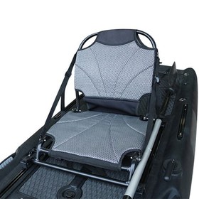Resim Sup Pro Tek Kişilik Pedallı Balıkçı Kanosu Siyah 