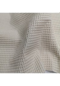 Resim Waffle Pike Bornozluk Kumaş 100% Pamuk W-02 Ekru 