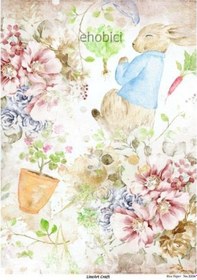 Resim Lineart Pirinç Dekopaj Kağıdı Model - 3334 