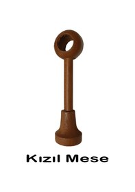 Resim Perdemix Ahşap Rustik Taşıyıcı Ayak 1 Adet Kırmızı 