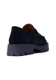 Resim Deery Kadın Hakiki Süet Lacivert Loafer Ayakkabı - 02034zlcvc01 Lacivert 