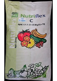Resim Damlama Gübresi NPK Drt. Nutriflex C 17.7.21 + 3MgO + Te Gübre 25 Kg 