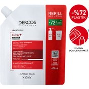 Resim Vichy Dercos Energising Saç Dökülmesine Karşı Şampuan 400ml - Refill 