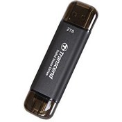 Resim Transcend TS2TESD310C ESD310C USB 10 GBPS Type C/A Black 2 TB External SSD 