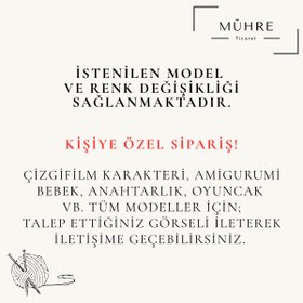 Resim mühre Mini Çiçek Buketi Lale Anahtarlık Charm Hediyelik %100 Pamuklu Organik Amigurumi Örgü 