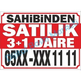 Resim Sahibinden Satılık Emlak Branda Afiş Pankart (436277577) 