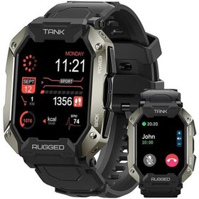 Resim Amaztim Akıllı Saat, Fitness Takip Cihazı, Su Geçirmez, Unisex - Karbon Siyah 