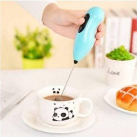 Resim Yclshop Mini Mikser Kahve Süt Köpürtücü Karıştırıcı Cappucino Mixer Pilli Çırpıcı 