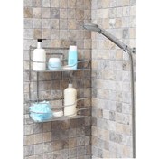 Resim TEKNOTEL 2 KATLI BANYO RAFI KROM BK012 