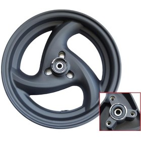 Resim SKM SCOOTER 50 ÖN JANT 2.50-10 SİYAH (MİL ÇAPI 10 MM) 