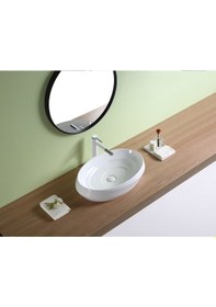 Resim Puroser Efes Tezgah Üstü Çanak Lavabo 