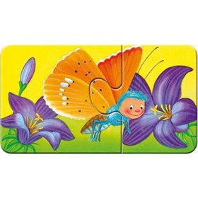 Resim Ravensburger 9x2 Parça Puzzle Bahçe Hayvanları 073139 