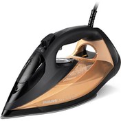 Resim Philips Azur Siyah/gold Buharlı Ütü 