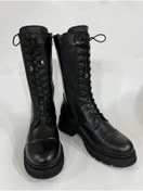 Resim Veldonetrend Deri orta boy çizme 