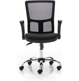 Resim Rapido Rapido Pietra Polo Çalışma Koltuğu -Siyah 