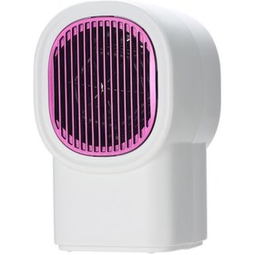 Resim Mini Elektrikli Isıtıcı Taşınabilir Ev Isıtıcı Hızlı Isıtma Fanı 110v/220v Beyaz 