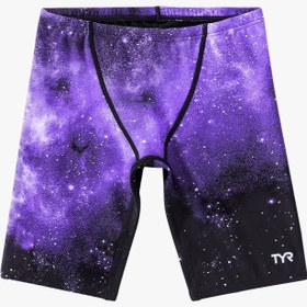 Resim Durafast Elite® Boy's Jammer Swimsuit | Starborne 510 Purple - 24 