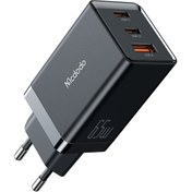 Resim Mcdodo Ch-1540 65w Gan5 Pro Typec Usb Girişli Şarj Adaptörü-siyah 
