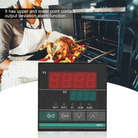 Resim Guangdong Spirit XMTD-6000/XMTD-6412/XMTD-6411/K/PT100 Ayarlanabilir Elektrikli Dijital Sıcaklık Kontrol Cihazı-Ht 