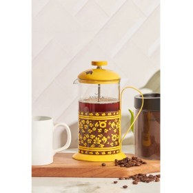 Resim PremiumPort 600 ml French Press ile Şık ve Dayanıklı Borosilikat Cam Kahve Demleme 