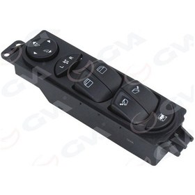 Resim Gva 8099040 - Cam Acma Salterı Sol Sıyah. Ayna Katlamalı Mercede 