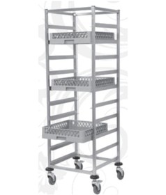 Resim Pimak Servis Ve Taşıma Arabası Kaset Taşıma, Yüksek 50 X 50 X 165 Cm 