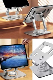 Resim Utelips Ayarlanabilir Kaymaz Kaliteli Ipad Tablet Standı Katlanabilir Braket Standı Kaymaz Soğutma Tutucu 